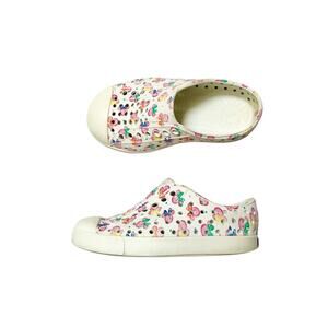 Native + Disney Minnie Mouse Jefferson Sneakers Size 8